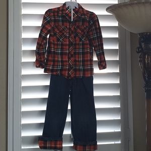 Crazy 8 shirt & pant set